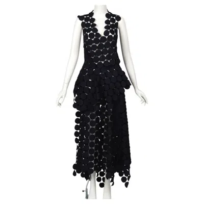 Pre-owned Marni Spring 2016 Cut-out Top & Skirt Set By Consuelo Castiglioni In Black