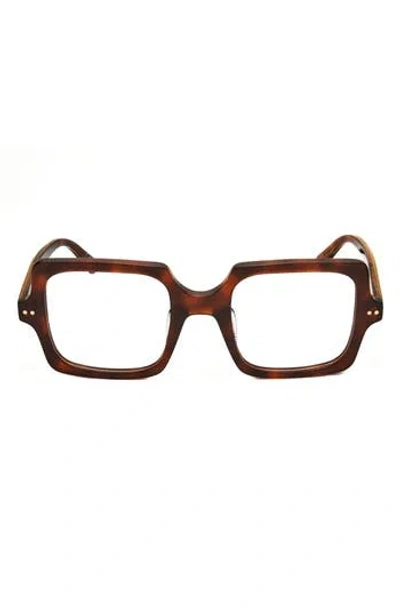 Marni Square Reading Glasses In Brown
