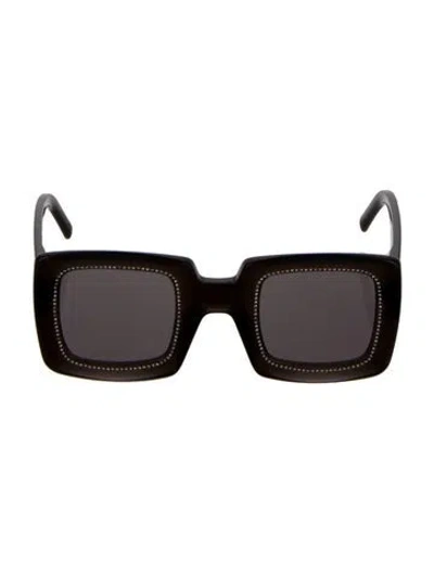 Pre-owned Marni Square Tinted Sunglasses In Black