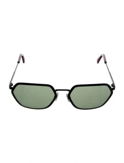 Pre-owned Marni Square Tinted Sunglasses In Black