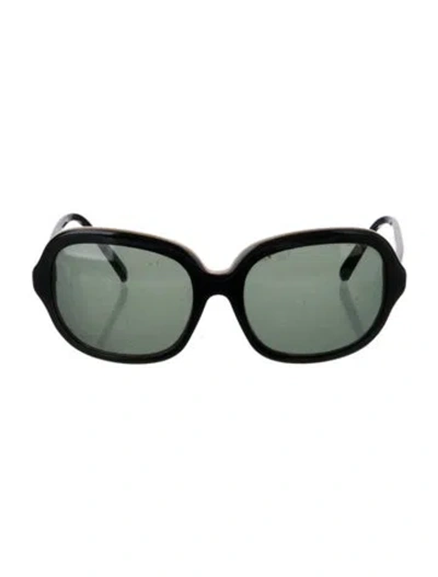 Pre-owned Marni Square Tinted Sunglasses In Black