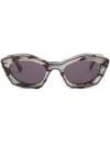 Marni Starshell Kea Island Sunglasses In White