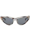 Marni Starshell Mavericks Cat-eye Sunglasses In Neutrals
