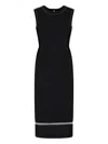 Marni Stitched-detail Sleeveless Midi Dress