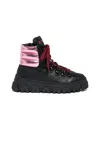 Marni Stivali Hiking Con Collo A Contrasto In Black