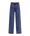 Marni Stonewashed Mid-rise Straight-leg Jeans In Blue