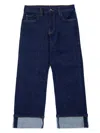 Marni Straight-leg Cotton Jeans In Blue