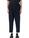 Marni Tropical Wool Cropped Pants In Men In Blue