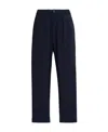 Marni Versatile Pleated Trousers Button Detail In Black