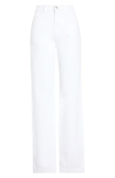 Marni Straight Leg Jeans In White