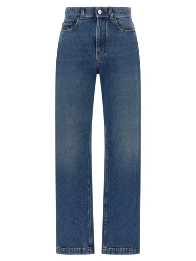 Marni High-rise Straight-leg Denim Jeans In Blue