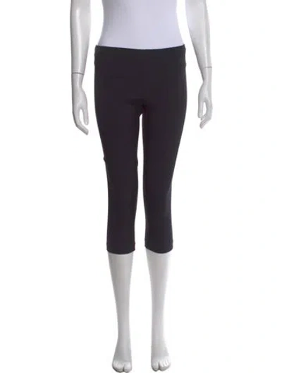 Pre-owned Marni Straight Leg Pants In Black