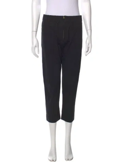 Pre-owned Marni Straight Leg Pants In Black