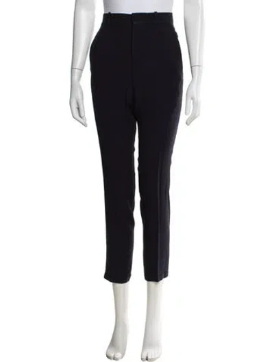 Pre-owned Marni Straight Leg Pants In Black