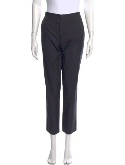 Pre-owned Marni Straight Leg Pants In Blue