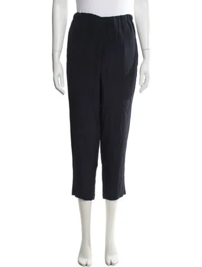 Pre-owned Marni Straight Leg Pants In Blue