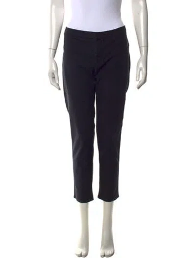 Pre-owned Marni Straight Leg Pants In Blue