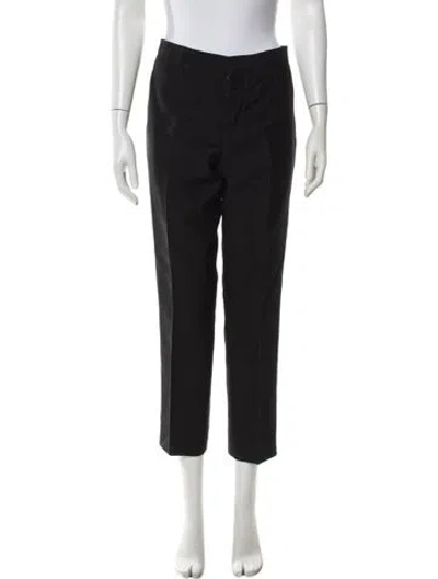 Pre-owned Marni Straight Leg Pants In Blue