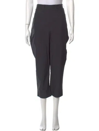 Pre-owned Marni Straight Leg Pants In Gray