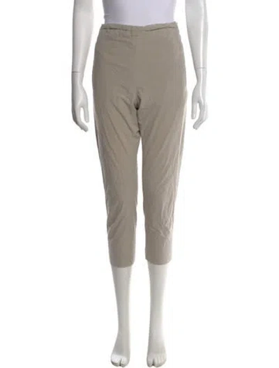 Pre-owned Marni Straight Leg Pants In Gray