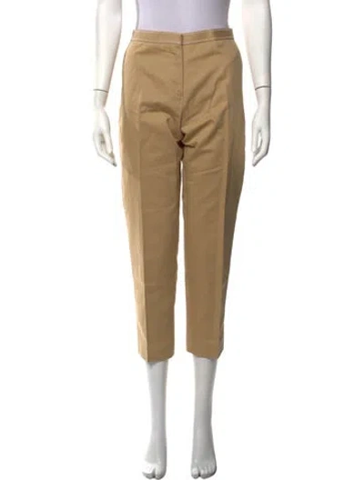 Pre-owned Marni Straight Leg Pants In Neutrals