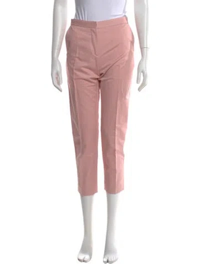 Pre-owned Marni Straight Leg Pants In Pink
