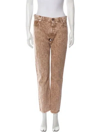 Pre-owned Marni Straight Leg Pants W/ Tags In Neutral