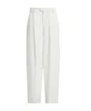 Marni Straight-leg Pleated Trousers In White
