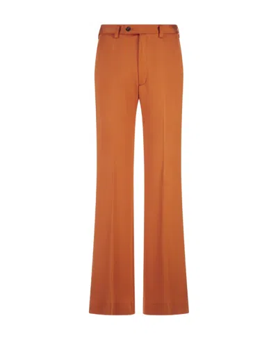 Marni Straight-leg Tailored Trousers In Orange