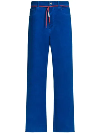 Marni Hose Mit Geradem Bein In Blue