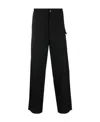 Marni Men's Tropical Wool Trousers In Black