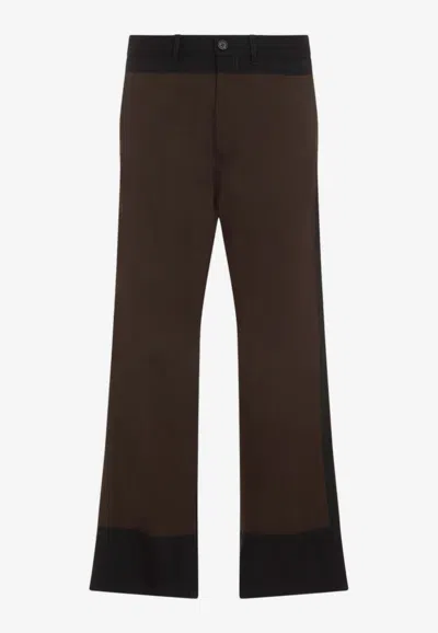 MARNI STRAIGHT-LEG WOOL PANTS