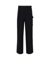 Marni Straight-leg Wool Trousers In Black