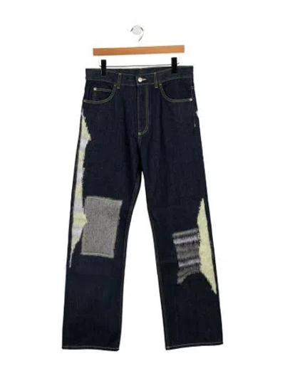 Pre-owned Marni Straight-leg Jeans In Blue