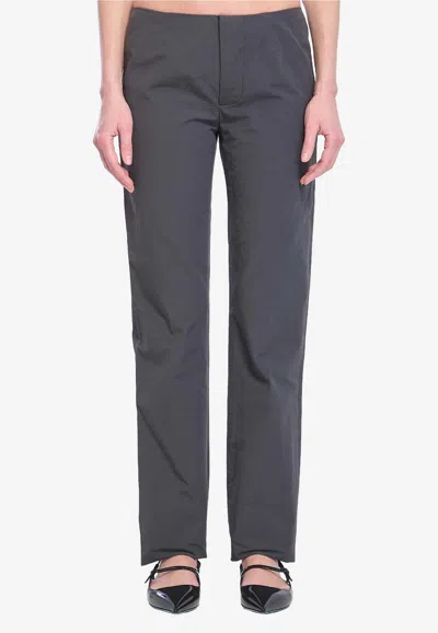 Marni Straight-leg Tailored Pants In Gray