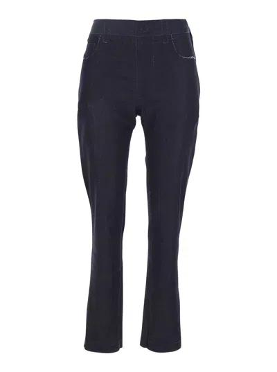 Marni Black Jeans With Tareped Leg And Raw-cut Finish