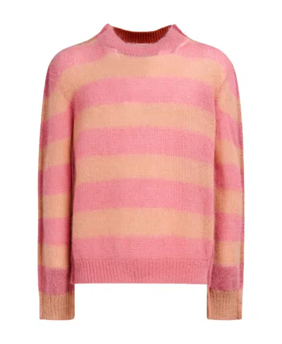 MARNI STRIPE-PRINT KNIT JUMPER
