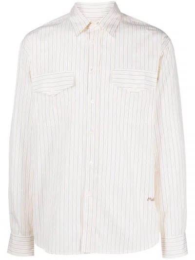 Marni Stripe-print Shirt In 白色