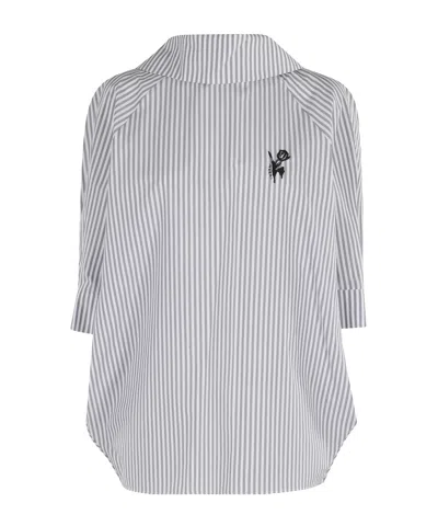 MARNI STRIPED BLOUSE