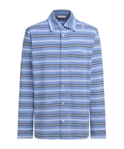 MARNI MARNI LONG SLEEVED POLO SHIRT