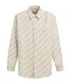 Marni Striped Buttoned Shirt In Nude