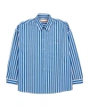 Marni Man Shirt Blue Size 42 Cotton In Blue