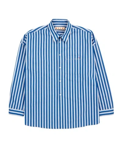 MARNI STRIPED COTTON SHIRT