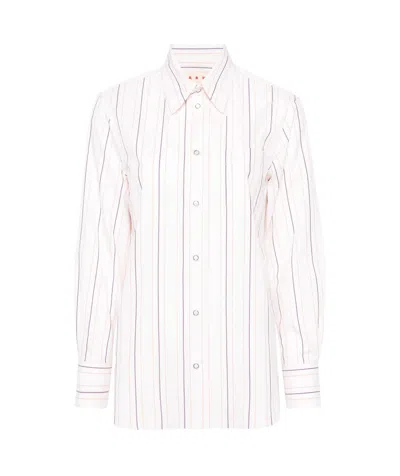 MARNI STRIPED COTTON SHIRT