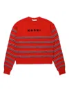 MARNI STRIPED CREW-NECK JUMPER