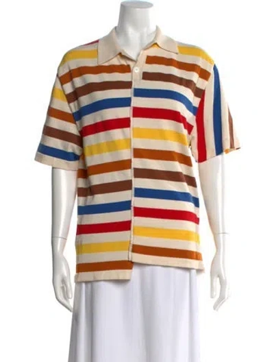 Pre-owned Marni Striped Crew Neck Sweater In Multi