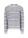 MARNI MARNI STRIPED CREWNECK JUMPER