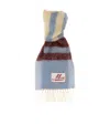 Marni Striped Fringed Scarf In Multicolor