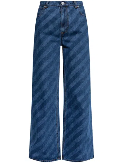 MARNI STRIPED JEANS