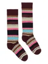 Marni Striped Knee-high Socks In Multi